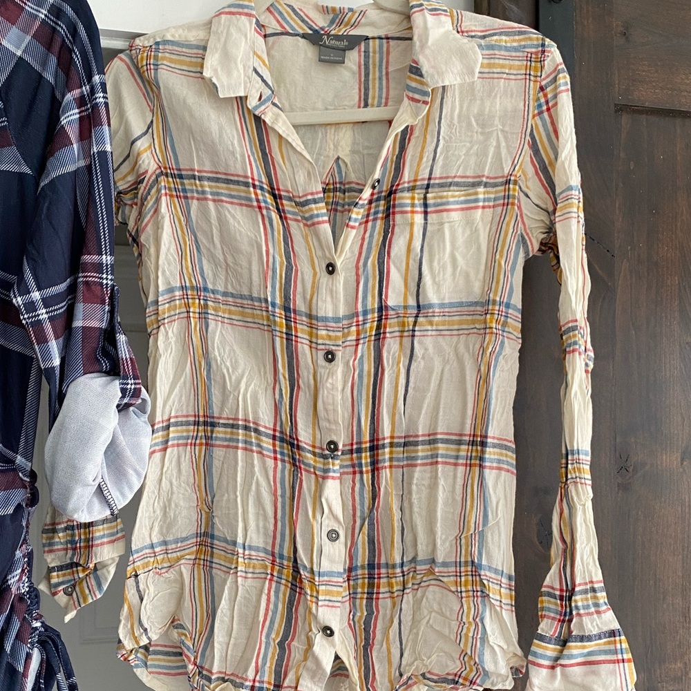 Natural reflections flannel